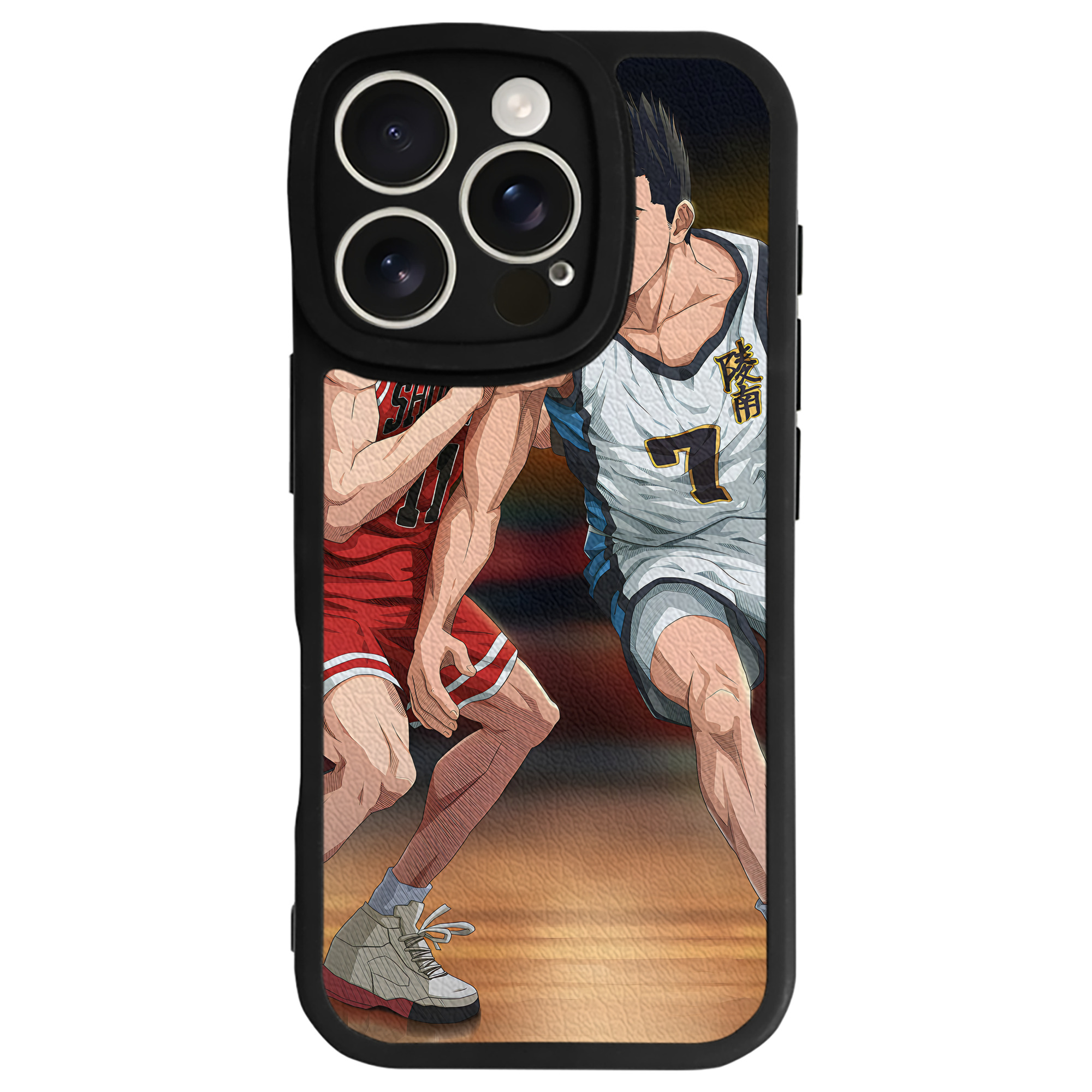 （画像用） SLAM DUNK／スラムダンク 【iPhone 16シリーズ対応】シリコンスマホケース（レザー調） 材質：シリコン